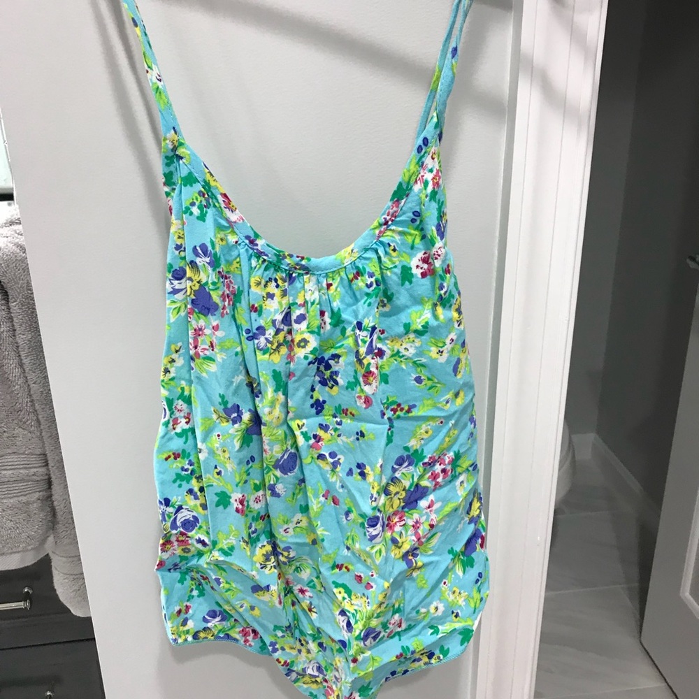 floral tank top